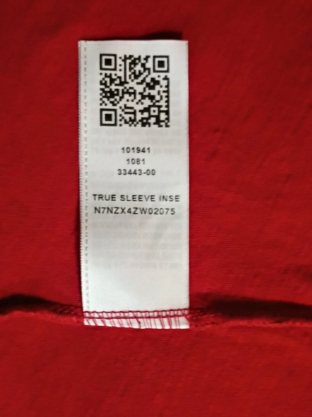 True Religion Ruby Red Henley